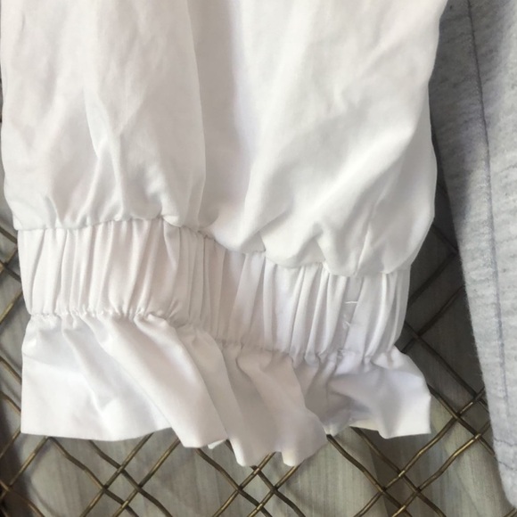 After Market Knit & White Poplin Top (Size S) - Picture 5 of 7